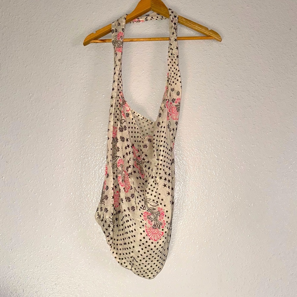 Free People Bohemian lightweight beach bag or shopper tote bag